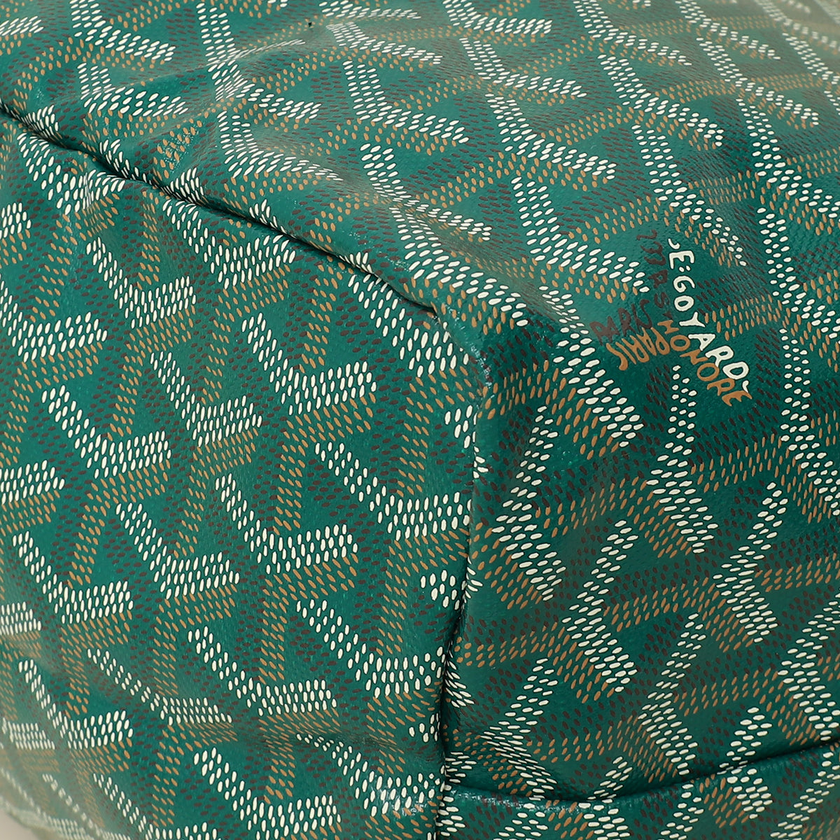Goyard Green Goyardine Saint Louis PM Bag-Goyard-THE CLOSET