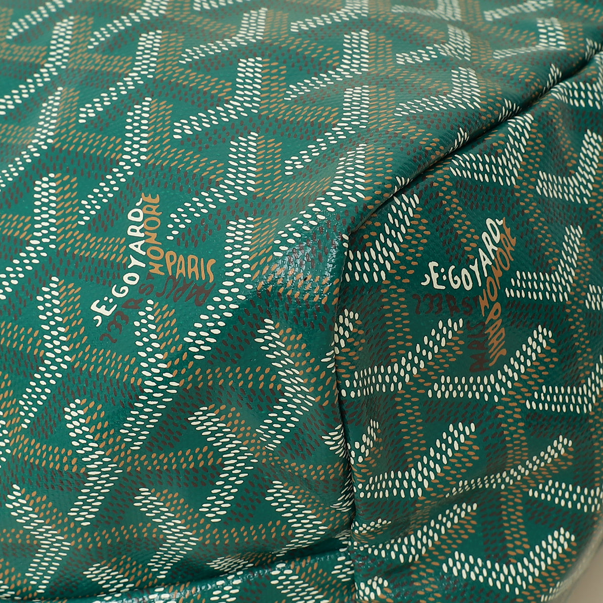 Goyard Green Goyardine Saint Louis PM Bag-Goyard-THE CLOSET