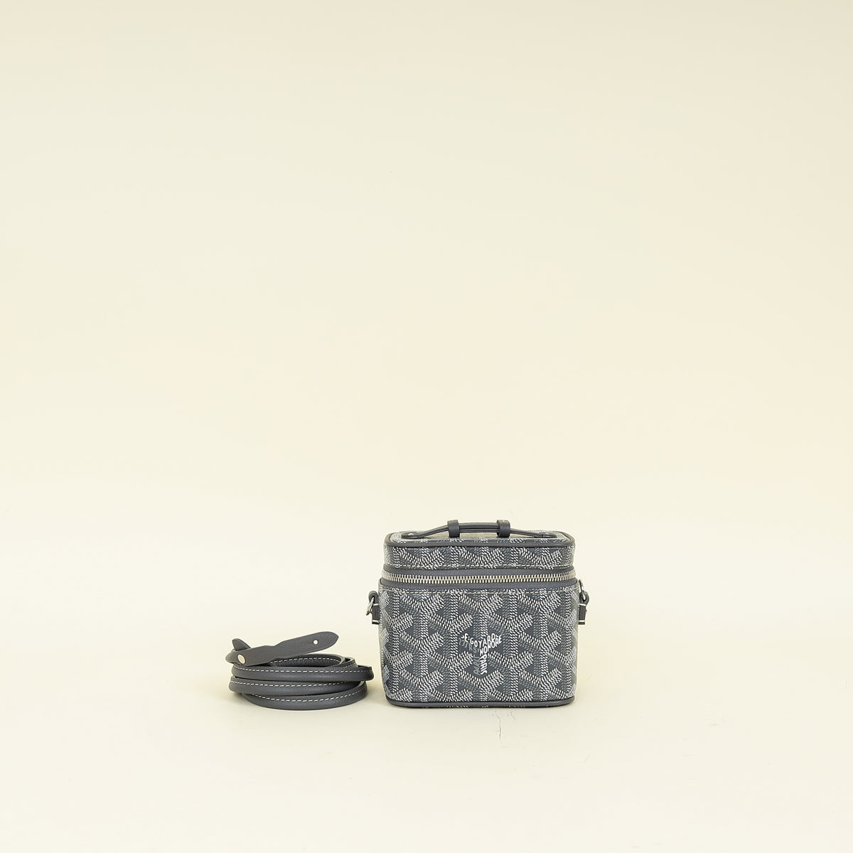 Goyard Grey Goyardine Muse Nano Vanity Bag – THE CLOSET