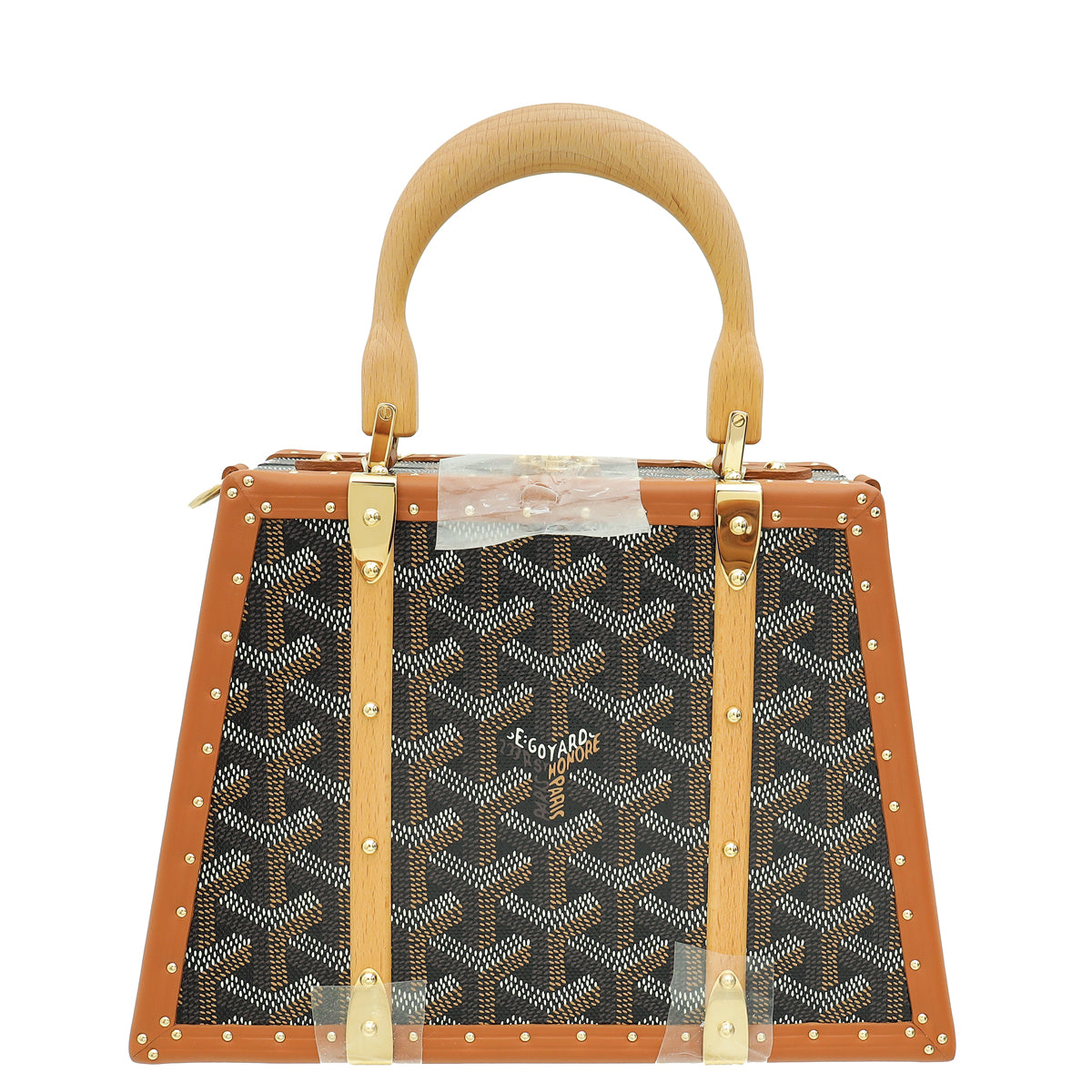 Goyard Bicolor Saïgon Mini Trunk Bag-Goyard-THE CLOSET