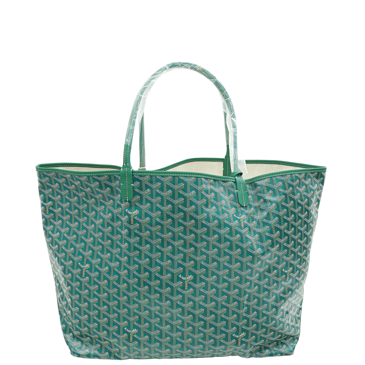 Goyard Green Goyardine Saint Louis GM Bag-Goyard-THE CLOSET