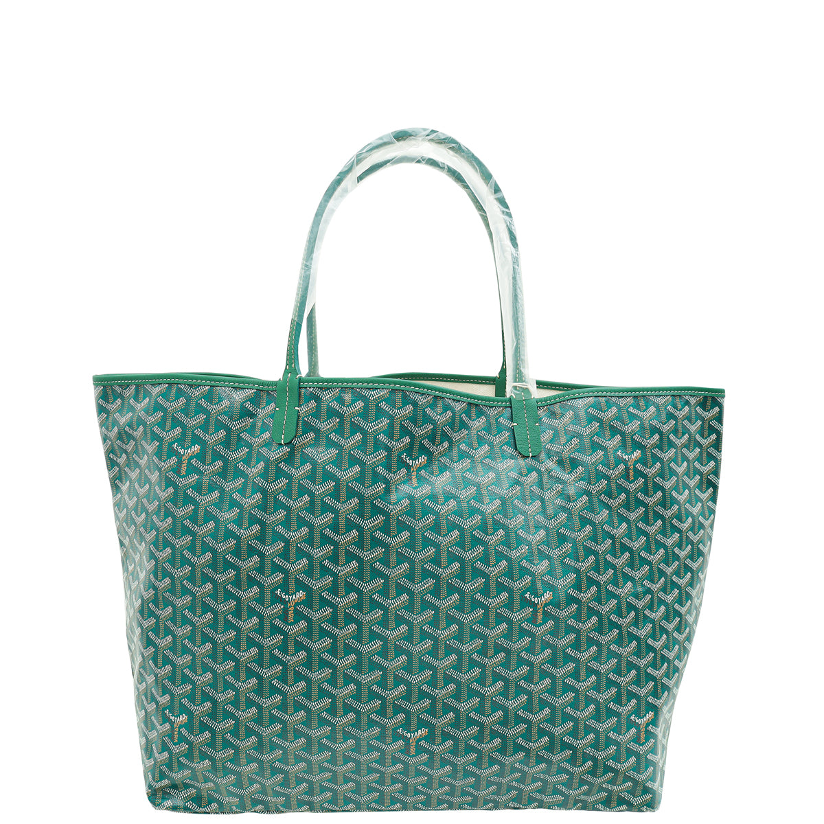 Goyard Green Goyardine Saint Louis GM Bag-Goyard-THE CLOSET