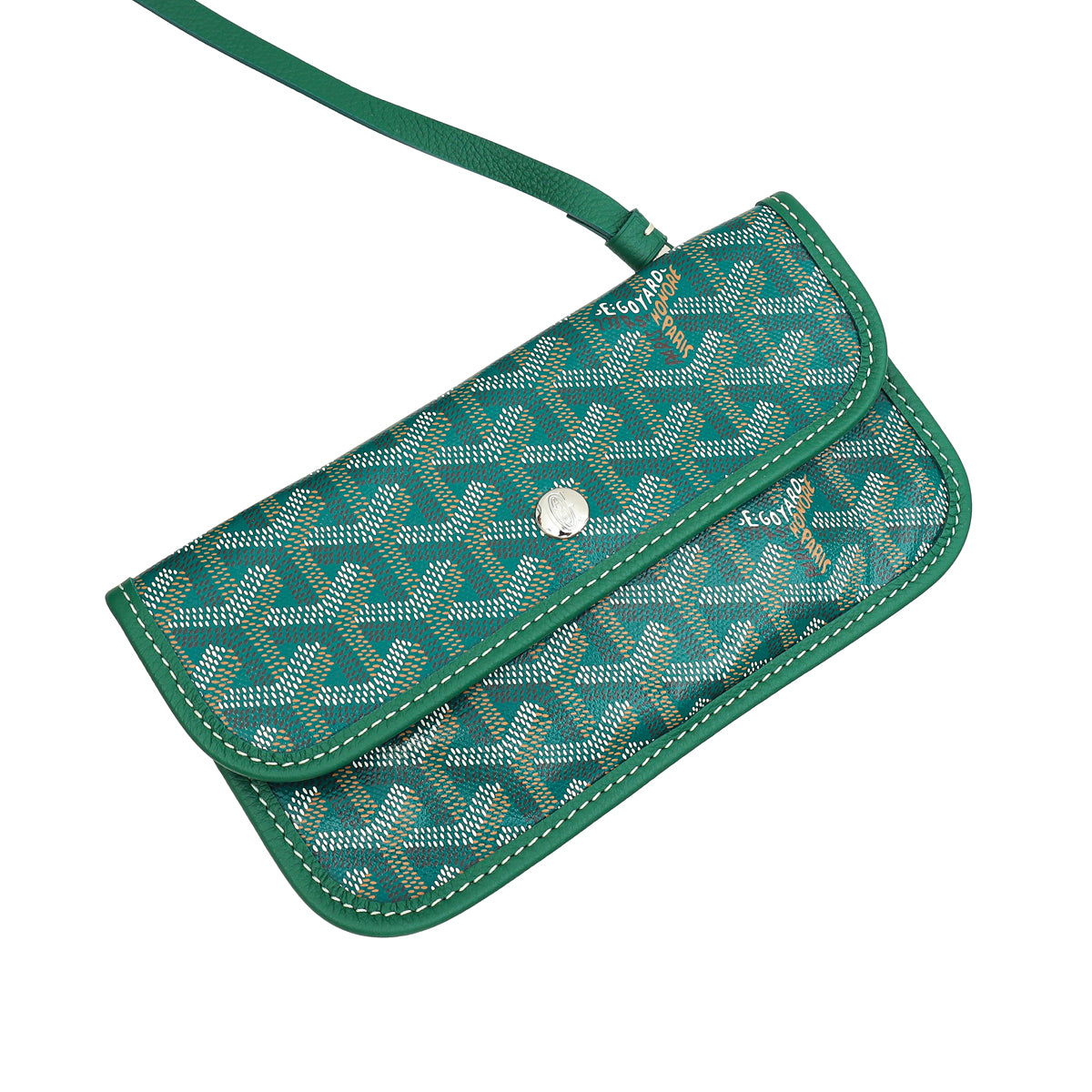 Goyard Green Goyardine Saint Louis GM Bag