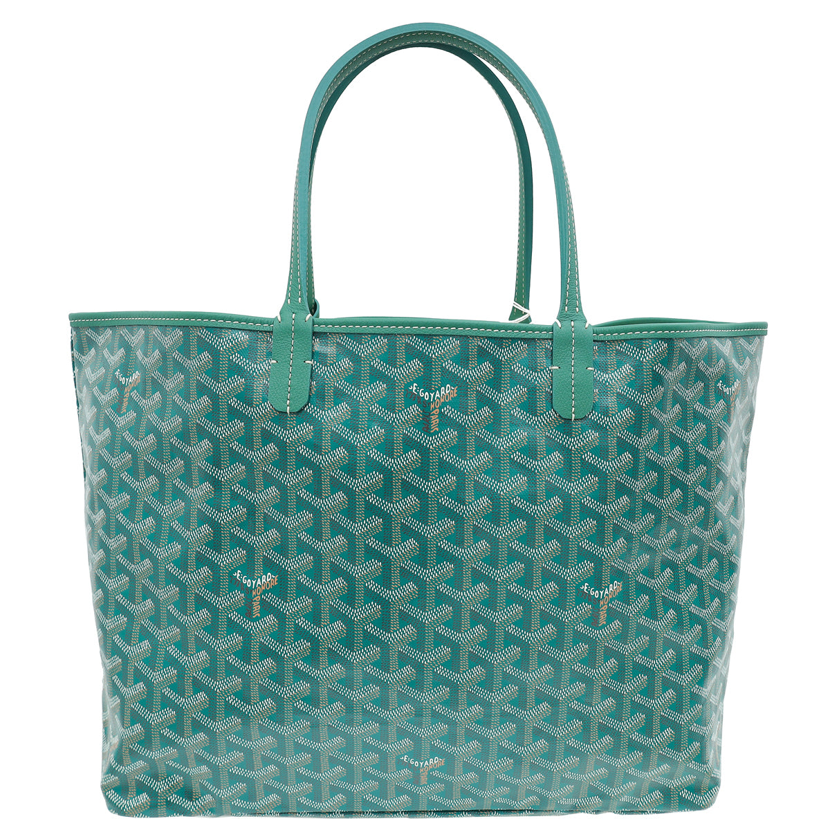 Goyard Green Goyardine Saint Louis PM Bag-Goyard-THE CLOSET