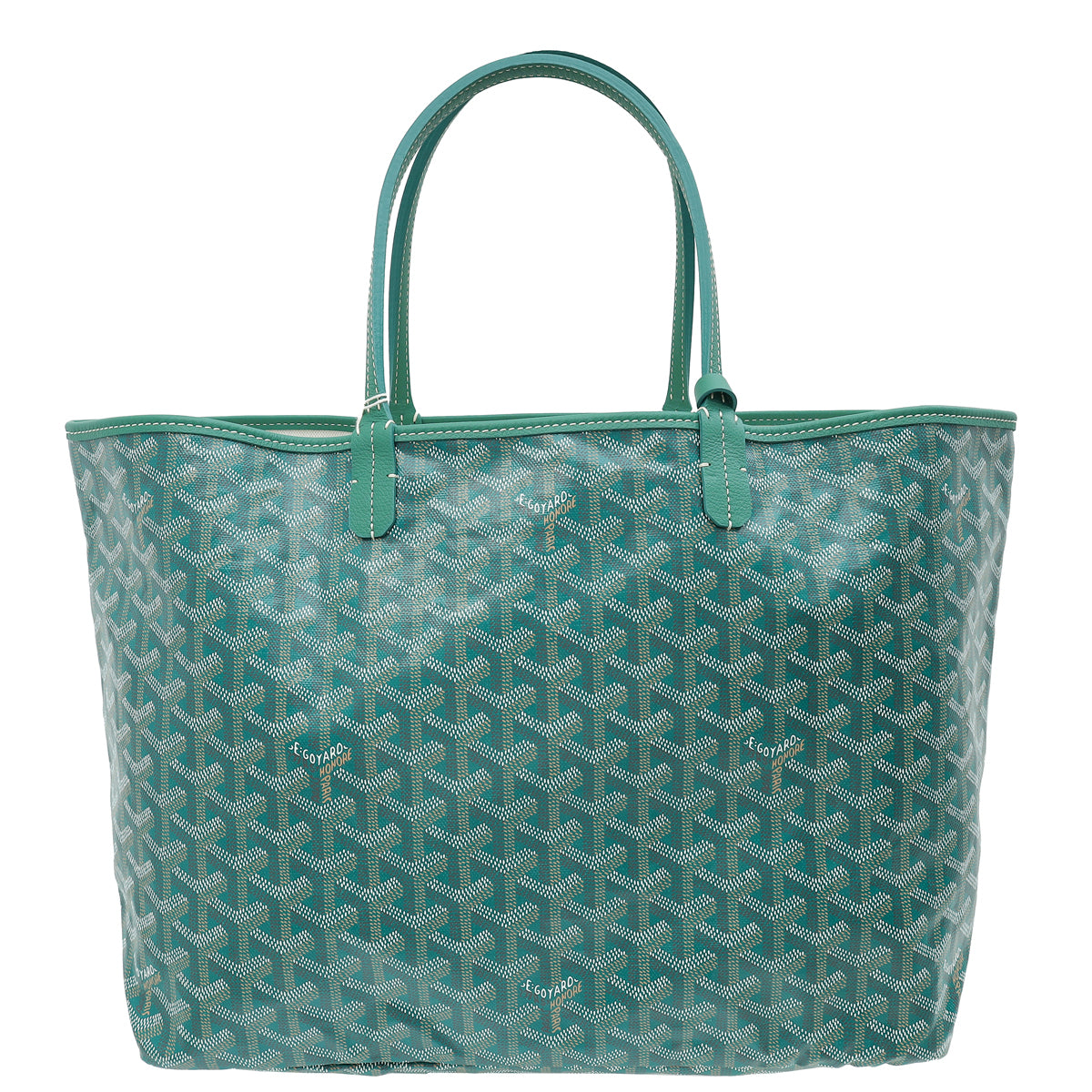 Goyard Green Goyardine Saint Louis PM Bag-Goyard-THE CLOSET