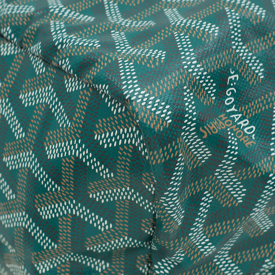 Load image into Gallery viewer, Goyard Green Goyardine Saint Louis PM Bag
