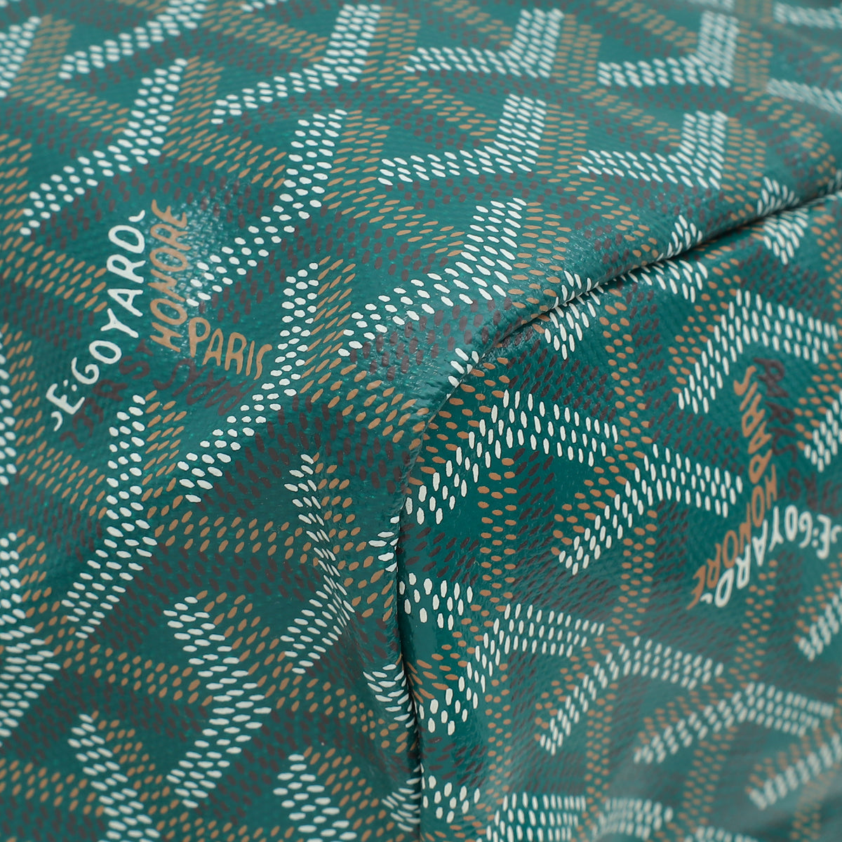 Goyard Green Goyardine Saint Louis PM Bag