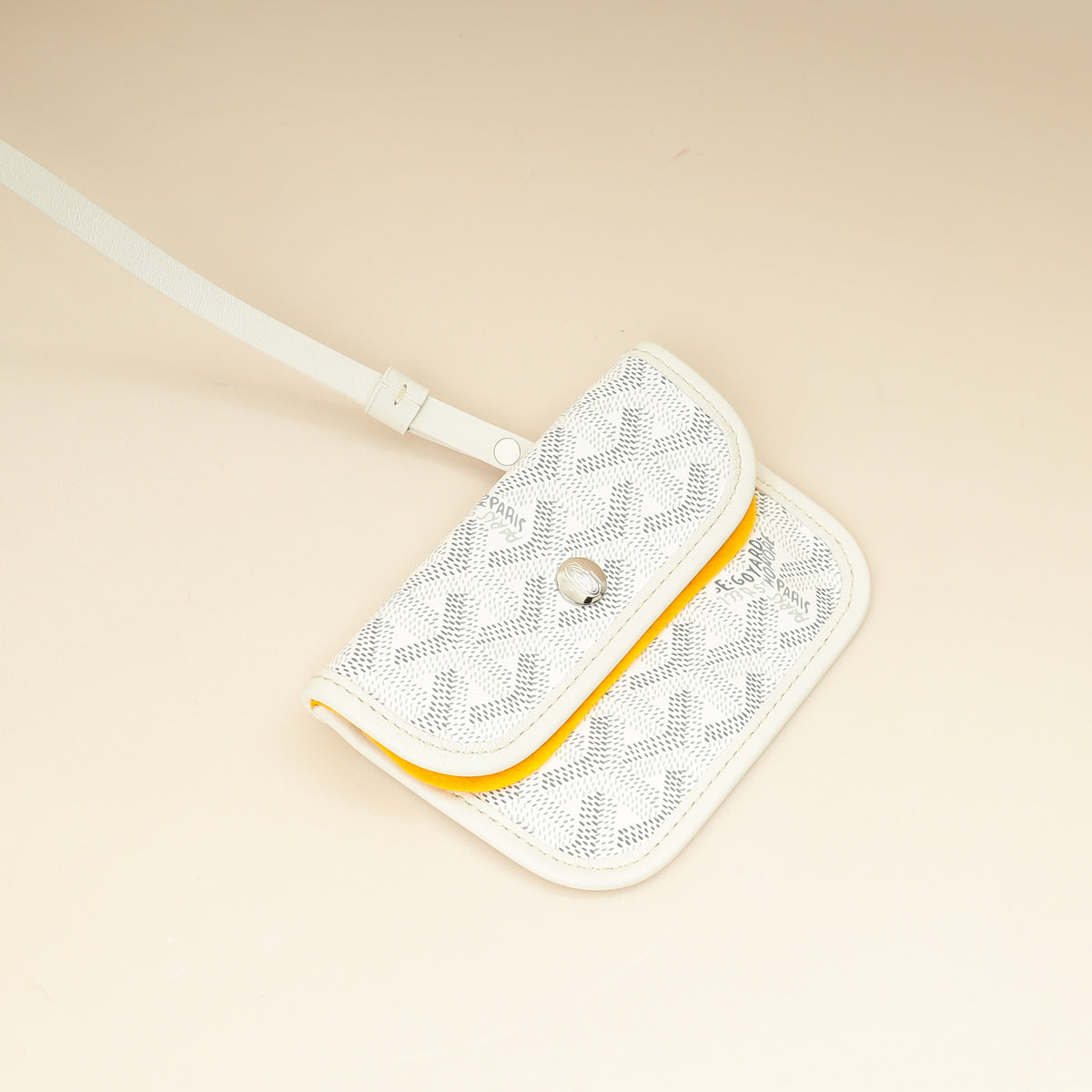 Goyard White Goyardine Mini Anjou Reversible Bag-Goyard-THE CLOSET