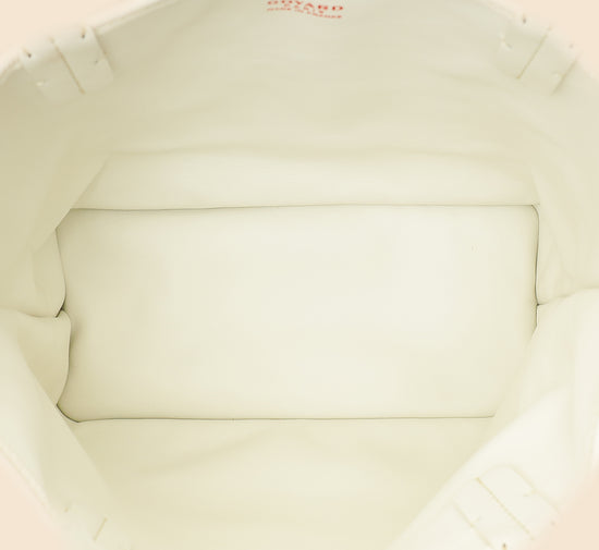 Goyard White Goyardine Mini Anjou Reversible Bag-Goyard-THE CLOSET
