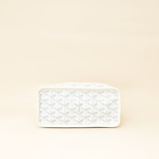 Goyard White Goyardine Mini Anjou Reversible Bag-Goyard-THE CLOSET