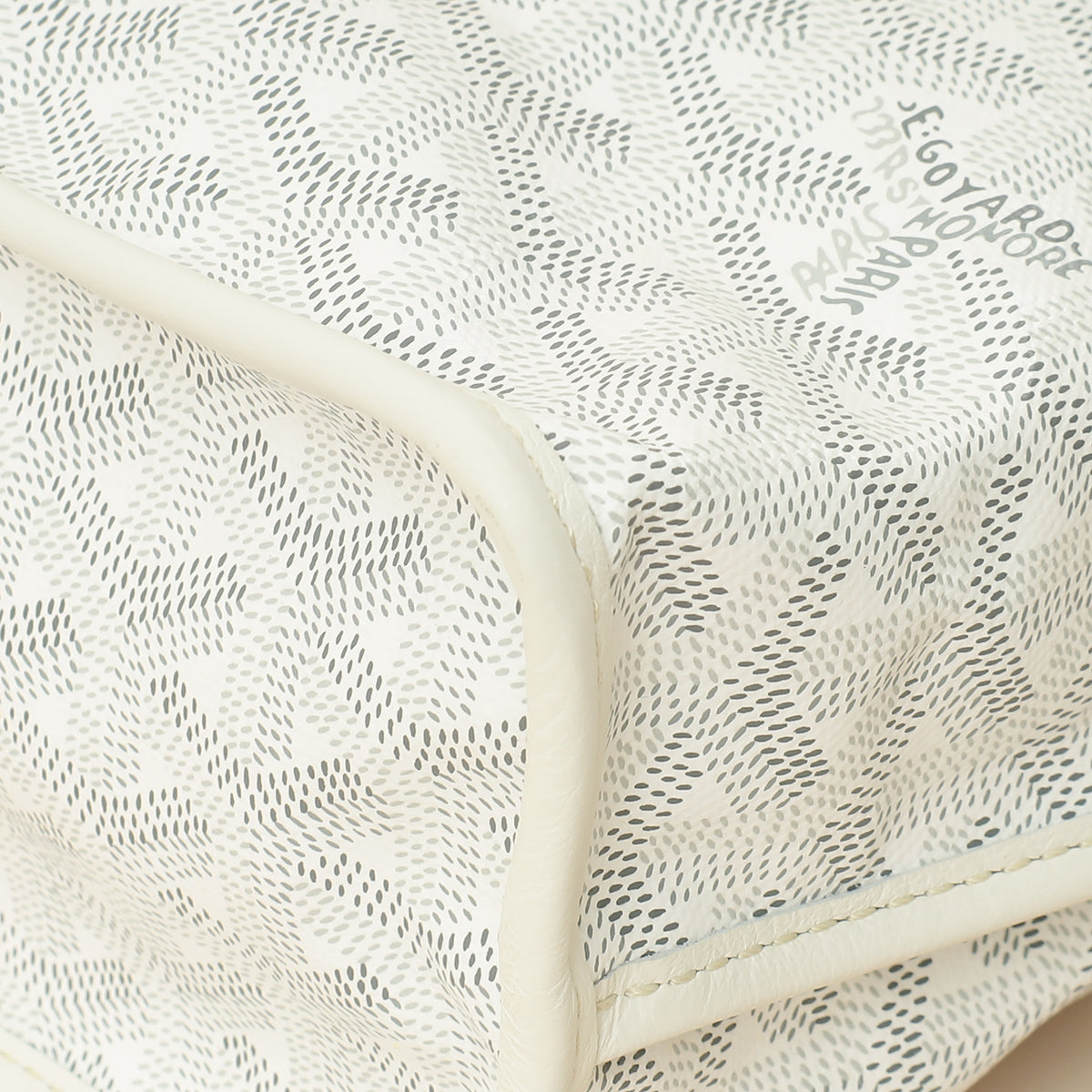 Goyard White Goyardine Mini Anjou Reversible Bag-Goyard-THE CLOSET