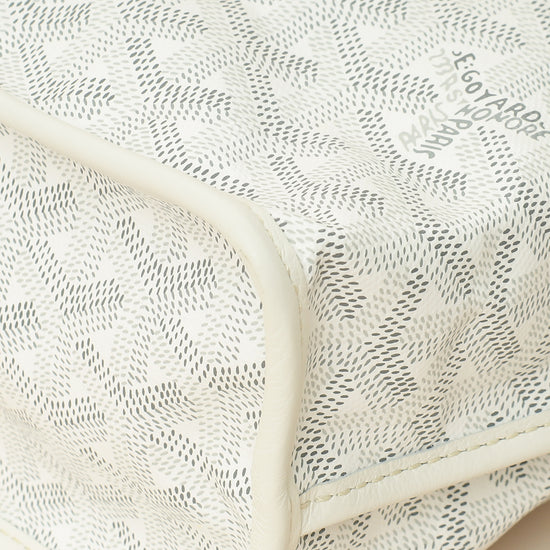 Goyard White Goyardine Mini Anjou Reversible Bag-Goyard-THE CLOSET