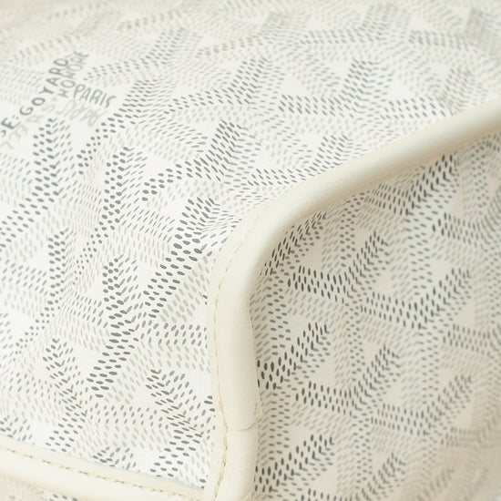 Goyard White Goyardine Mini Anjou Reversible Bag-Goyard-THE CLOSET