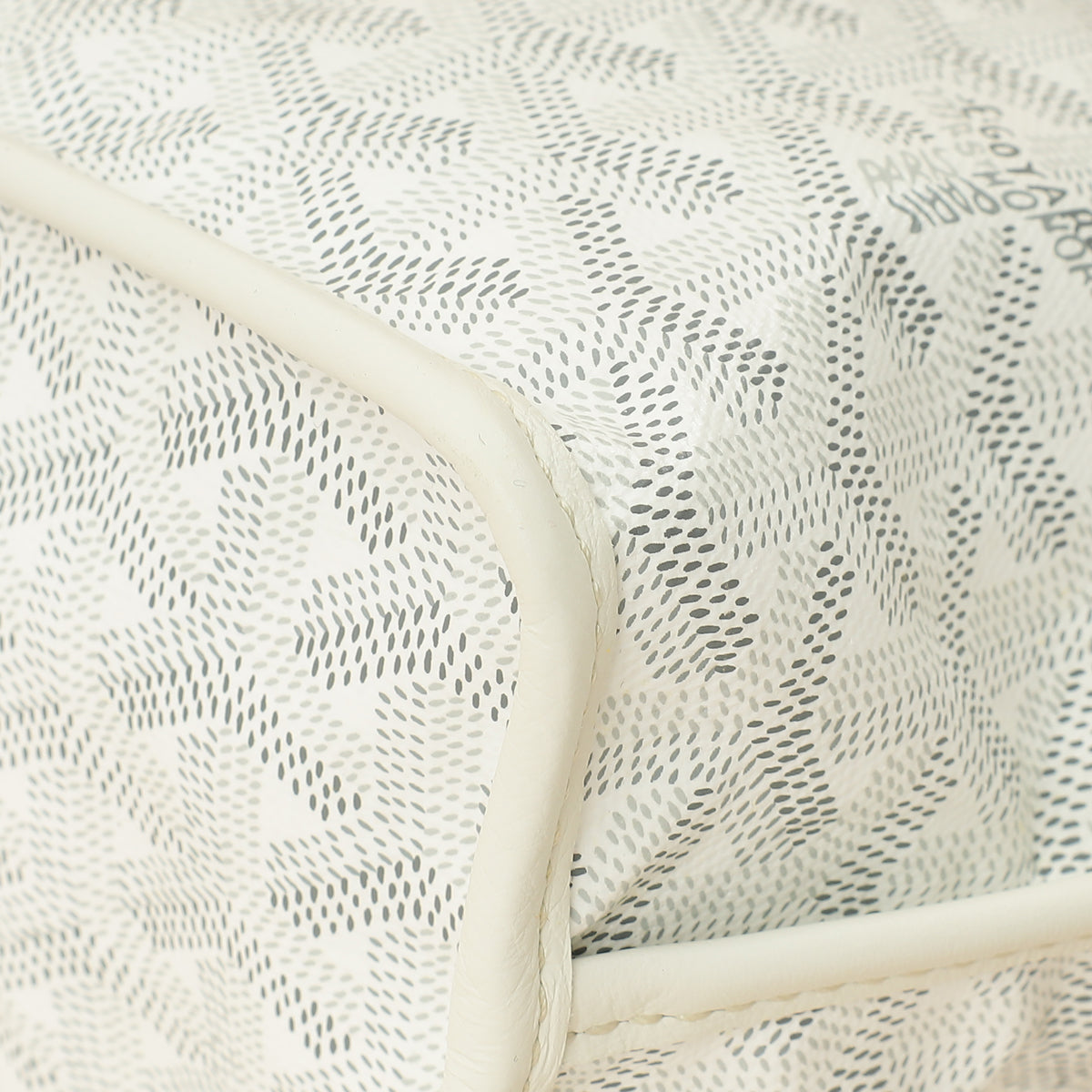 Goyard White Goyardine Mini Anjou Reversible Bag-Goyard-THE CLOSET