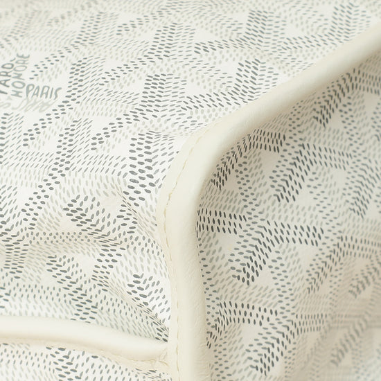 Goyard White Goyardine Mini Anjou Reversible Bag-Goyard-THE CLOSET
