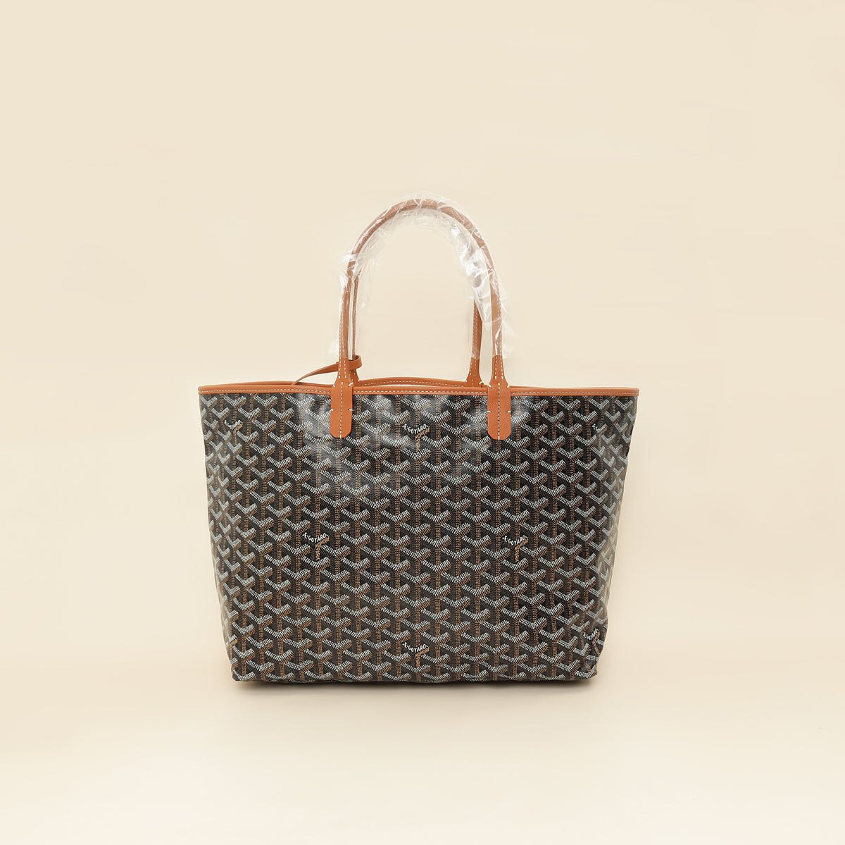 Goyard Bicolor Goyardine Saint Louis PM Bag-Goyard-THE CLOSET