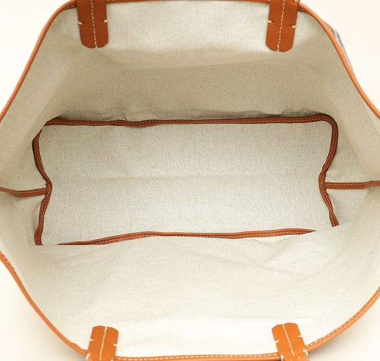 Goyard Bicolor Goyardine Saint Louis PM Bag-Goyard-THE CLOSET