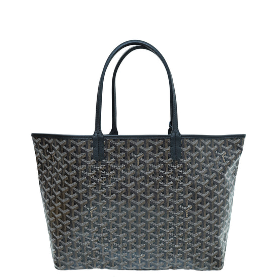 Goyard Black Goyardine Saint Louis PM Bag