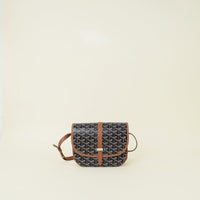 Goyard Bicolor Goyardine Belvedere PM Messenger Bag