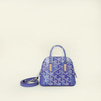 Goyardine Blueberry Nano Vendome Bag