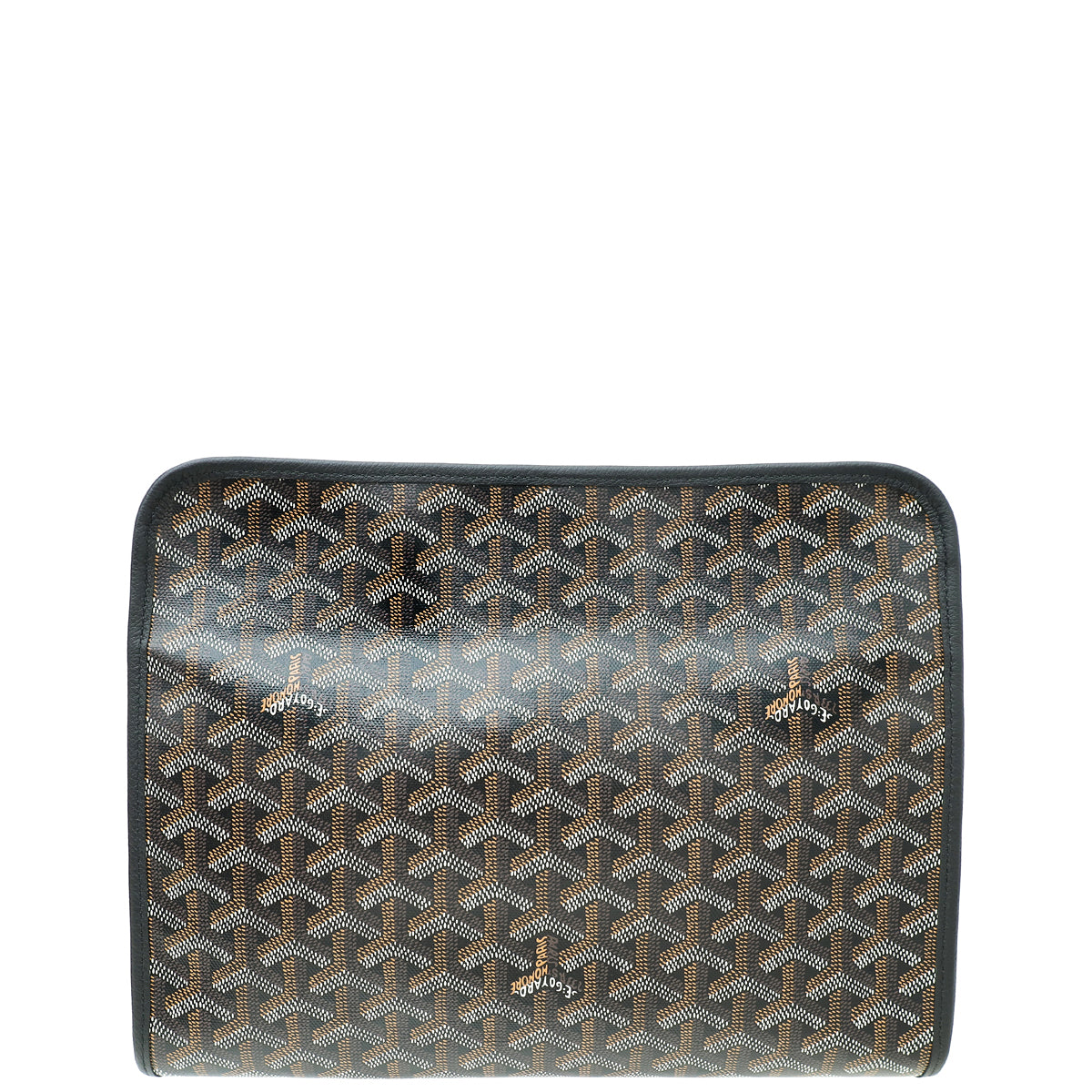 Goyard Black Goyardine Jouvence GM Pouch