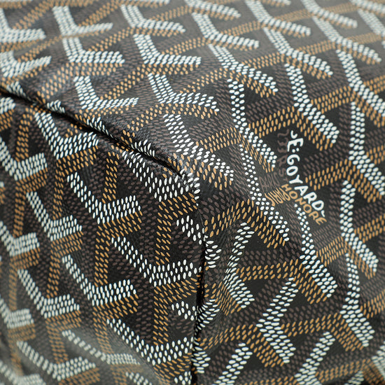 Goyard Brown Goyardine Saint Louis PM Bag