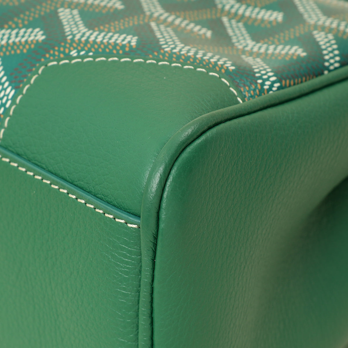 Goyard Green Goyardine Saigon Souple Mini Bag-Goyard-THE CLOSET