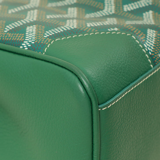 Goyard Green Goyardine Saigon Souple Mini Bag-Goyard-THE CLOSET