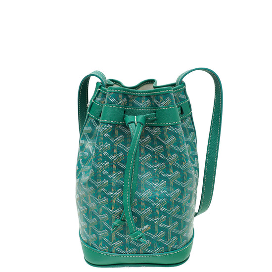 Goyard Green Goyardine Petit Flot Bucket Bag – The Closet