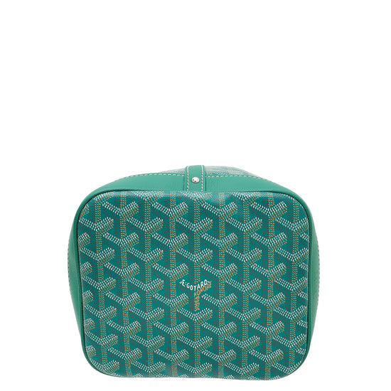 Goyard Green Goyardine Petit Flot Bucket PM Bag – The Closet