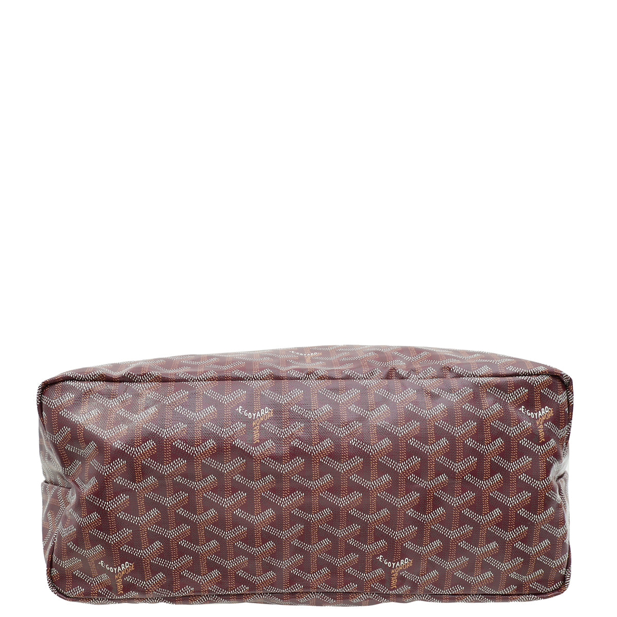 Goyard Burgundy Goyardine Saint Louis PM Bag
