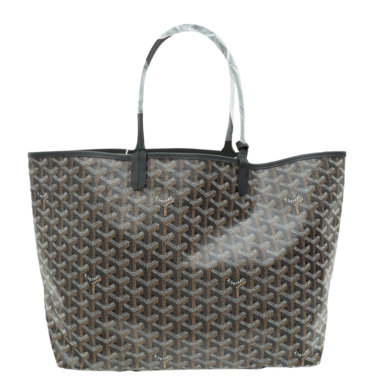 Goyard Black Goyardine Saint Louis PM Bag-Goyard-THE CLOSET