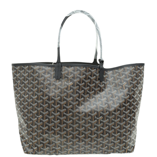 Goyard Black Goyardine Saint Louis PM Bag