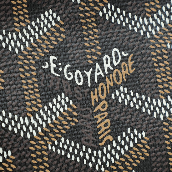 Load image into Gallery viewer, Goyard Black Goyardine Saint Louis PM Bag
