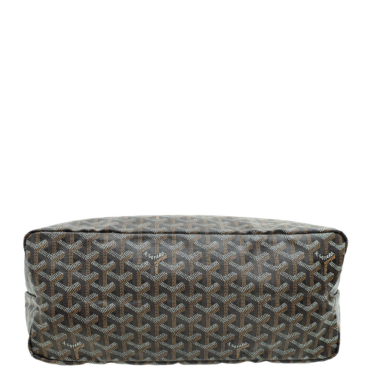 Goyard Black Goyardine Saint Louis PM Bag