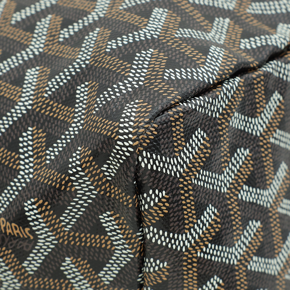 Goyard Black Goyardine Saint Louis PM Bag