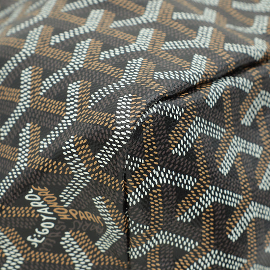 Load image into Gallery viewer, Goyard Black Goyardine Saint Louis PM Bag
