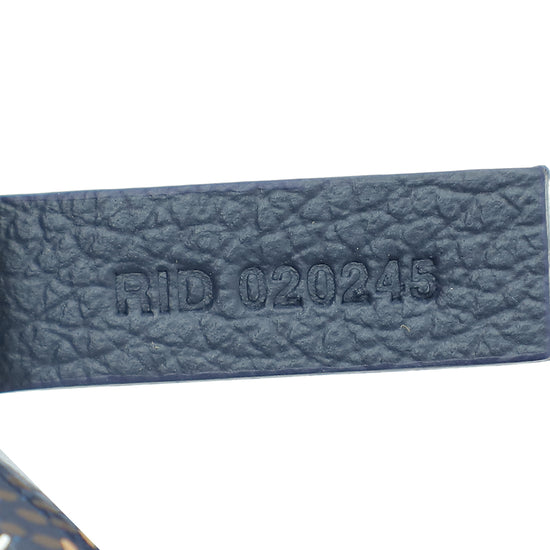 Goyard Blue Goyardine Saint Louis PM Bag