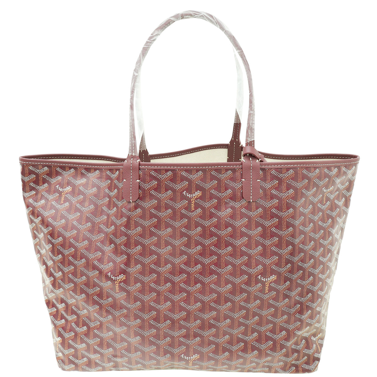 Goyard Bordeaux Goyardine Saint Louis PM Bag-Goyard-THE CLOSET