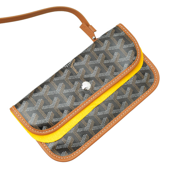 Goyard Bicolor Goyardine Saint Louis PM Bag