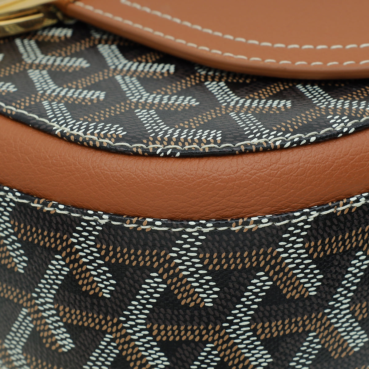 Goyard Bicolor Goyardine 233 PM Shoulder Bag – THE CLOSET