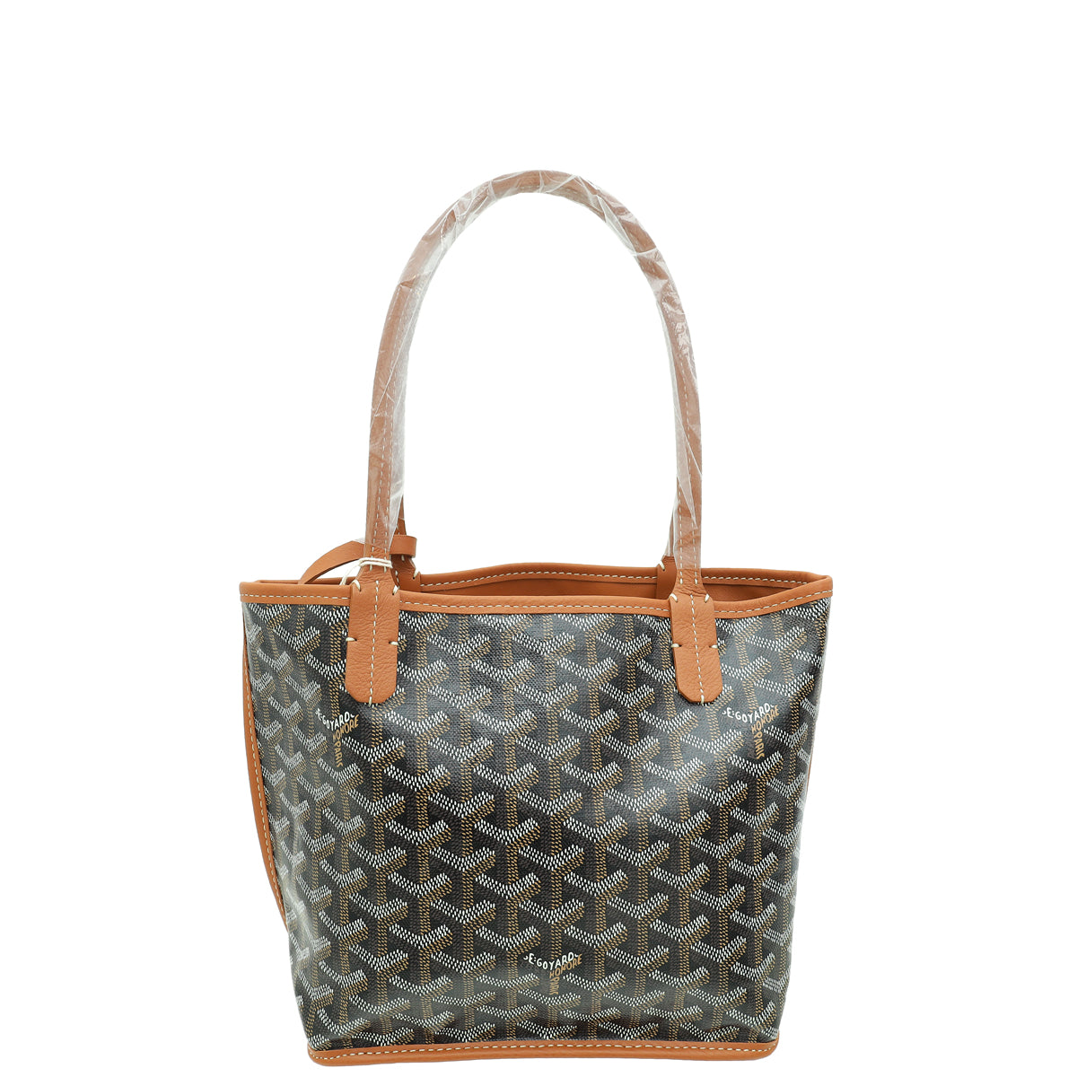 Goyard Bicolor Goyardine Anjou Mini Reversible Bag