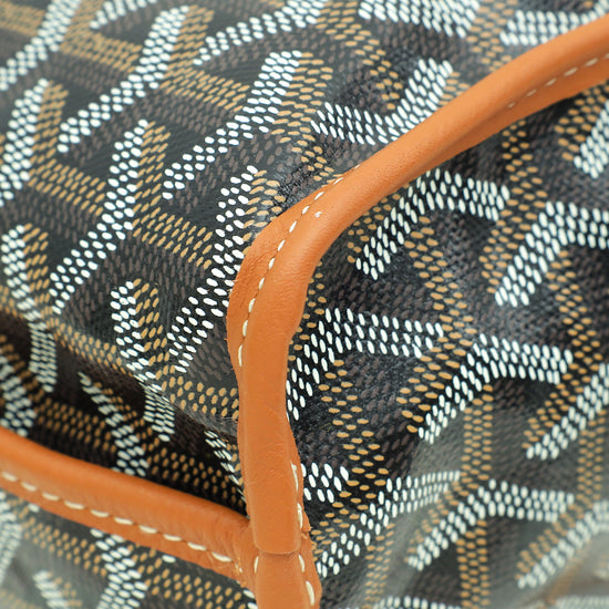 Goyard Bicolor Goyardine Anjou Mini Reversible Bag