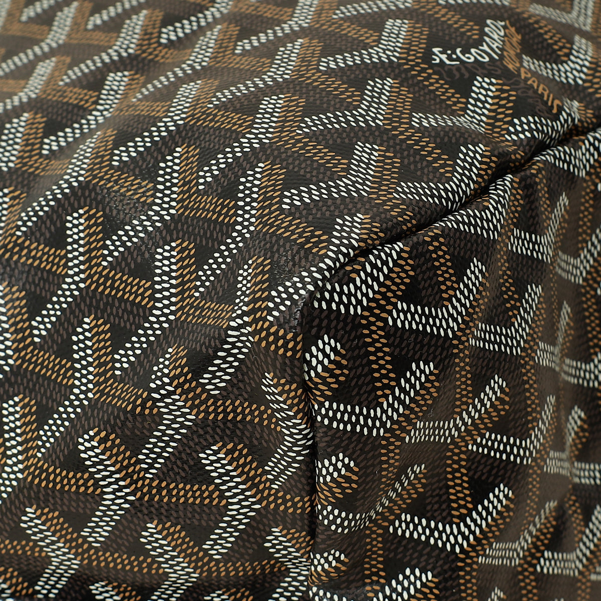 Goyard Bicolor Goyardine Saint Louis PM Bag-Goyard-THE CLOSET