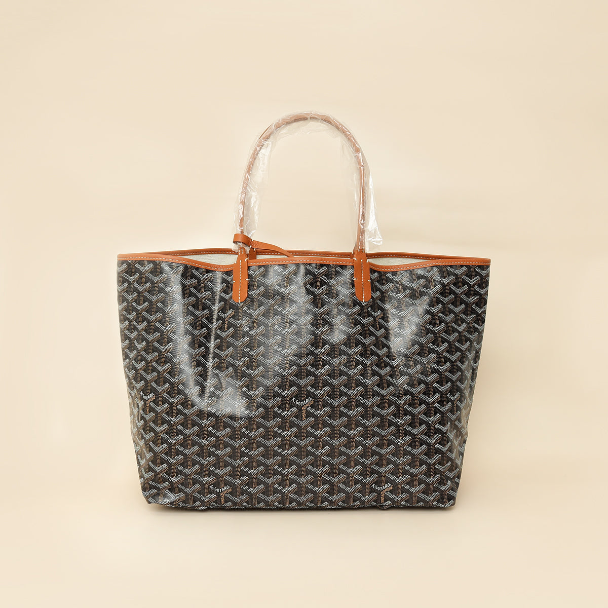 Goyard Bicolor Goyardine Saint Louis PM Bag-Goyard-THE CLOSET