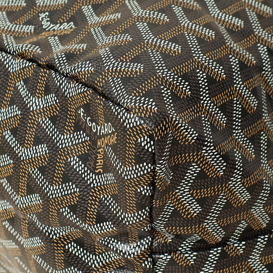 Goyard Bicolor Goyardine Saint Louis PM Bag-Goyard-THE CLOSET