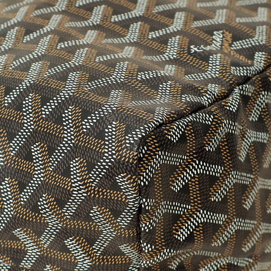 Goyard Bicolor Goyardine Saint Louis PM Bag-Goyard-THE CLOSET