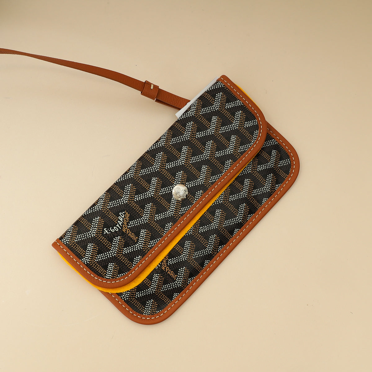 Goyard Bicolor Goyardine Saint Louis PM Bag-Goyard-THE CLOSET