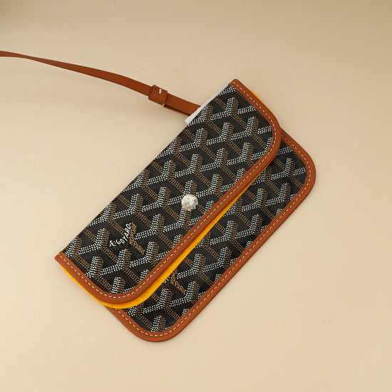 Goyard Bicolor Goyardine Saint Louis PM Bag-Goyard-THE CLOSET