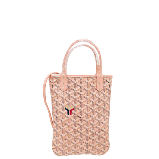 Goyard Pink Ltd. Edition Goyardine Poitiers Claire-Voie Bag – The Closet